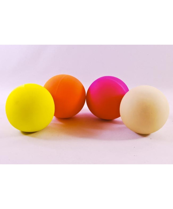 PELOTA CONTACTO GOMA 120MM C/U Piel Lisa