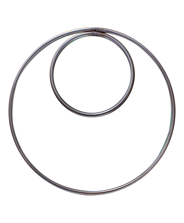 Media Luna Punto Fijo Inox 60 cm