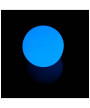 Pelota Contact de Luz LED RGB 95mm Recargable Multi-function Oddballs