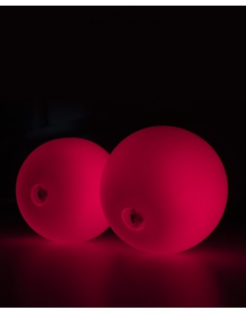 Poi de Luz LED RGB 95mm Pro-Poi Oddballs Recargable