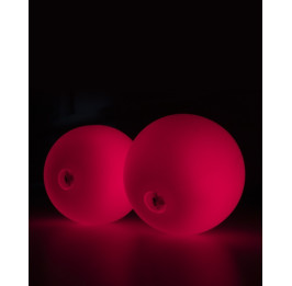 Poi de Luz LED RGB 95mm Pro-Poi Oddballs Recargable