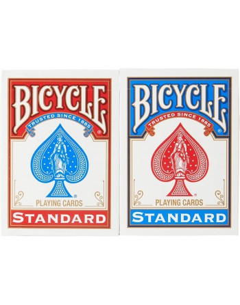 Baraja Bicycle Doble Dorso Poker Cartas (rojo Y Azul)