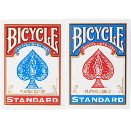 Baraja Bicycle Doble Dorso Poker Cartas (rojo Y Azul)