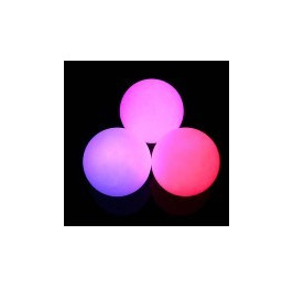 Pelota Contact de Luz LED RGB 95mm Recargable Multi-function Oddballs