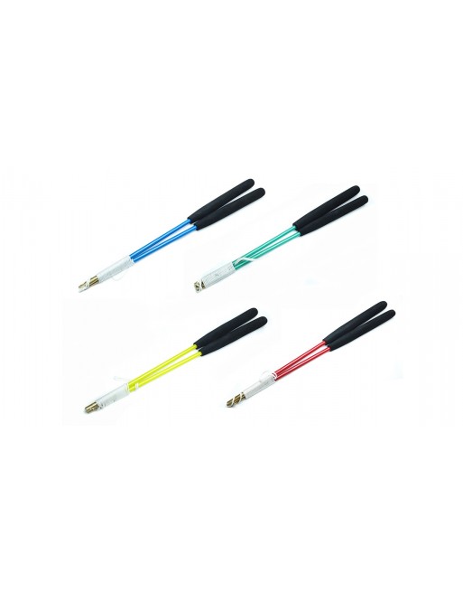 Baqueta fibra de Vidrio colores Par