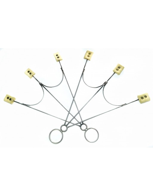 (Par) Abanico de Fuego Martillo Fijo  3 puntas