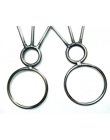 (Par) Abanico de Fuego Martillo Fijo  3 puntas