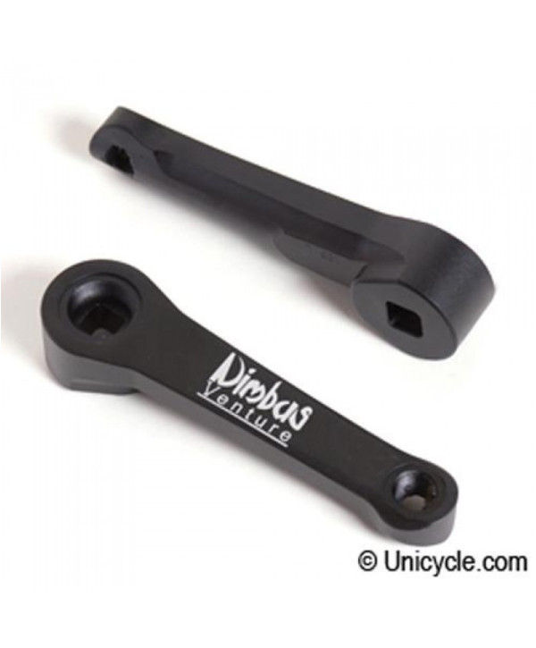 Biela Aluminio Nimbus Venture 125mm Estandar Negra
