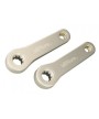 Biela Aluminio Nimbus Venture 2 ISIS 102mm Plateada