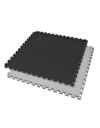 Tatami 4 CM  Goma eva  color negro/gris