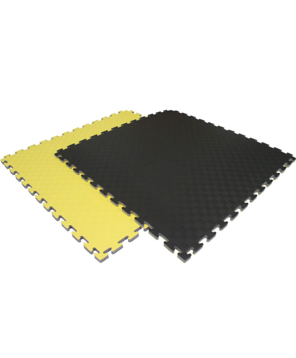 Tatami 3 CM  Goma eva  color negro/amarillo
