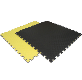 Tatami 3 CM  Goma eva  color negro/amarillo