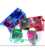 Bolsa de papel con cajas transparentes magia