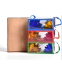 Bolsa de papel con cajas transparentes magia