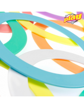 Argolla Play Jr. 24 cm color  Pastel  unidad mr babache