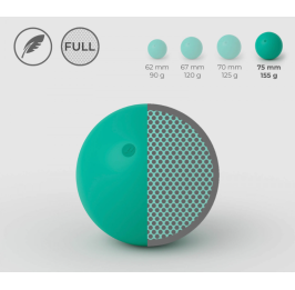 TTS PELOTA SUAVE 67mm  PLAY RELLENA parcialmente DE arena de quartzo
