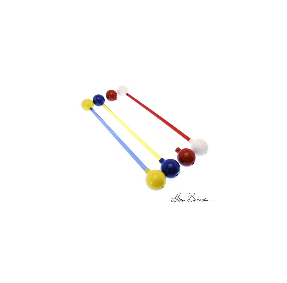 Bastón Atomiun Rebote 2 colores con baquetas