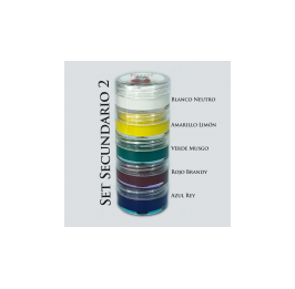 Set Maquillaje 5 colores colores secundarios 27gr