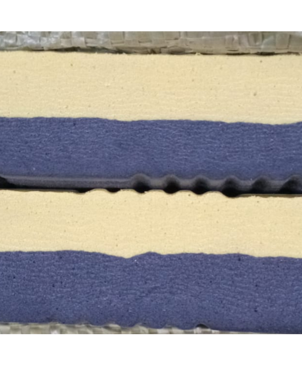 Tatami  2.5 CM Goma eva color Amarillo/Negro