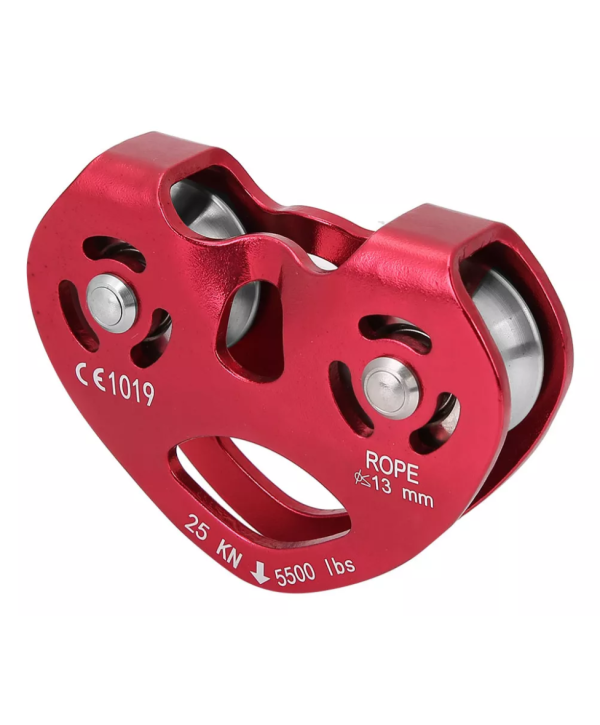 Polea Doble Aluminio (Tandem) 25kN