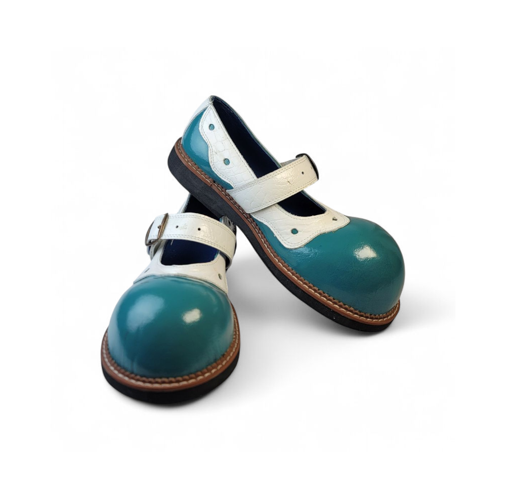 Zapato N.37  Payasxs celeste