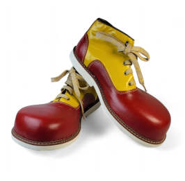 Zapato N.40-41  Payasxs Rojo Amarillo