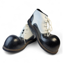 Zapato N.40-41  Payasxs Negro blanco