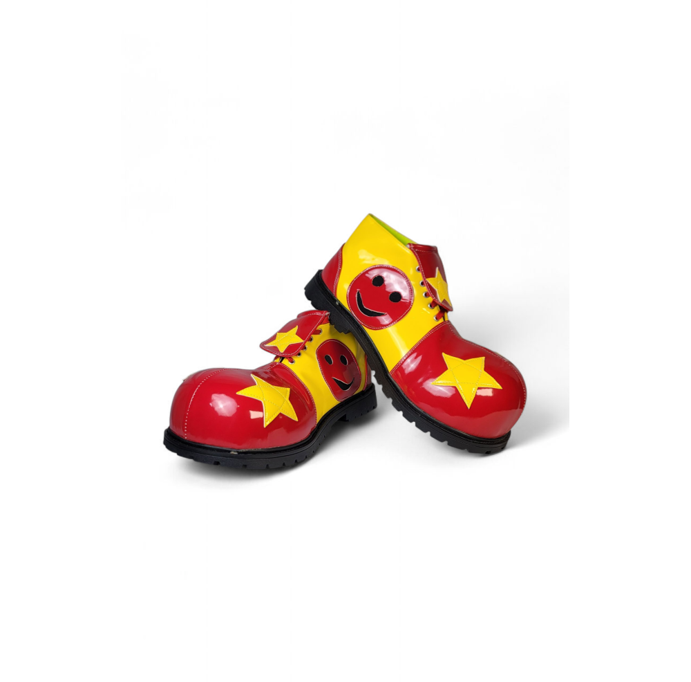 Zapato 40-43 Payasx Rojo Amarillo smile