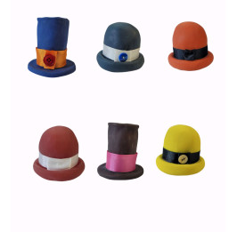 Sombrero Mini de  latex