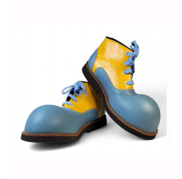 Zapato N. 39-40 de payaso azul pastel
