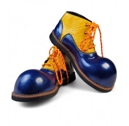Zapato N.36-37 de Payaso Azul Amarillo