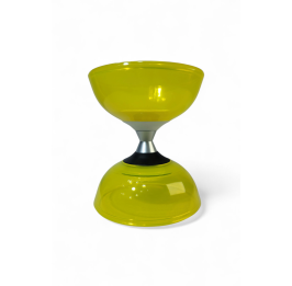 DIABOLO TORNADO CRISTAL Eje LIbre + Baquetas