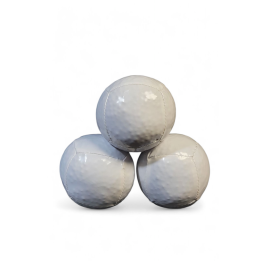 Pelota 6 lados "S" Eco Cuero ó Charol Relleno semilla