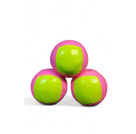 Pelota 6 lados "S" Eco Cuero ó Charol Relleno semilla