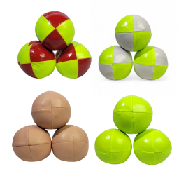 Pelota 8 lados "M" Eco Cuero ó Charol Relleno Micro esferas