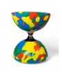 Diabolo Multicolor Eje Libre