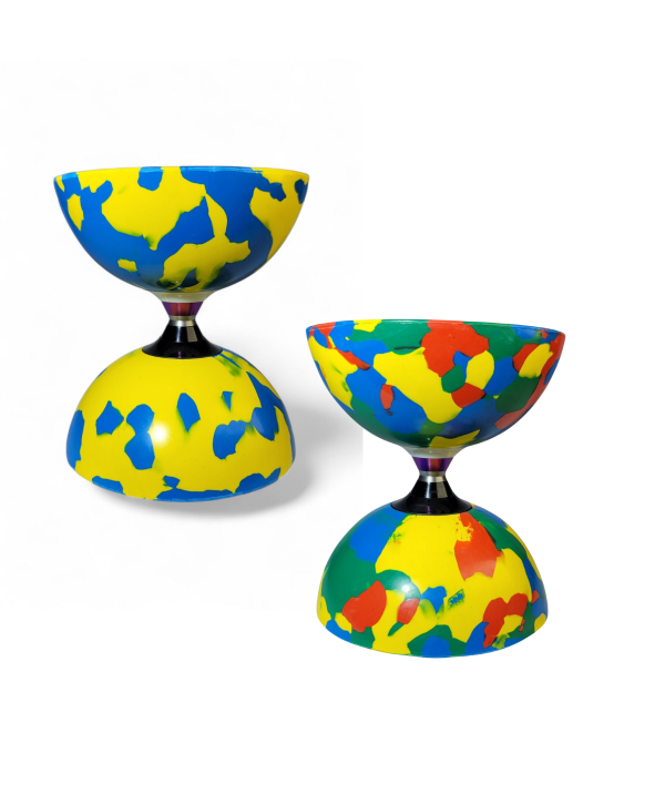 Diabolo Multicolor Eje Libre