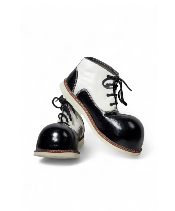 Zapato N. 41 de Payaso Negro Blanco