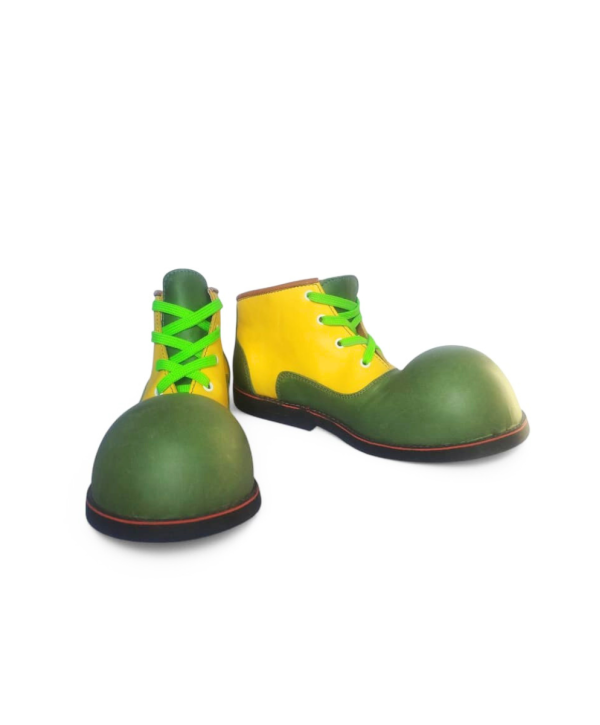 Zapato N. 41 de Payaso Verde- Amarillo