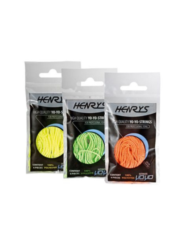 Set de 6 Cuerda para Yoyo NEON Repuesto Profesional