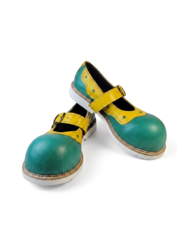 Zapatos de payaso Mafalda Artesanal Cuero