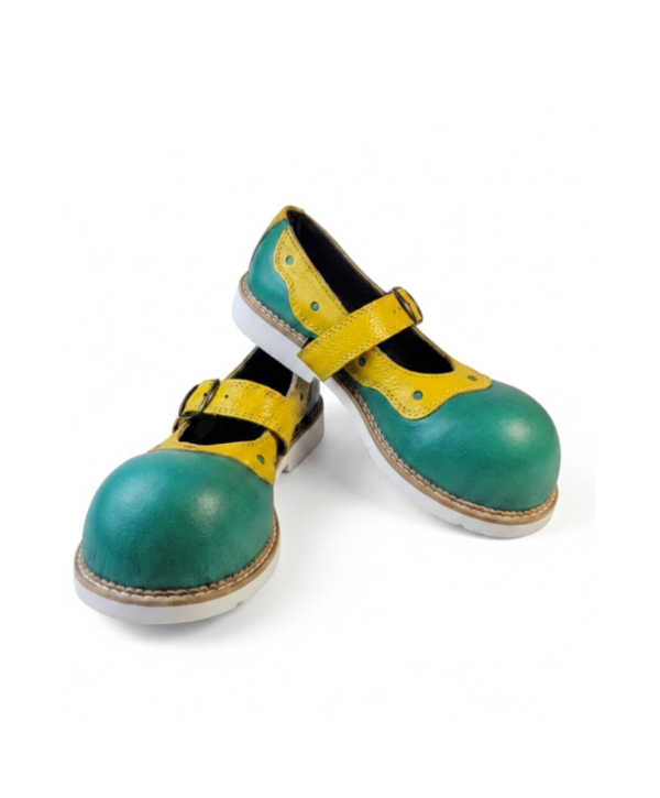 Zapato N.38  Mafalda Payasxs Turquesa amarillo