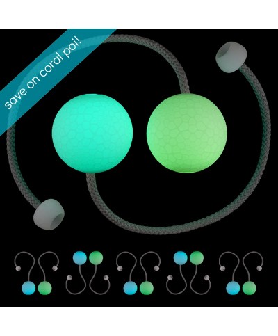 Coral Poi LED de Flowtoys | Cabeza de Martillo