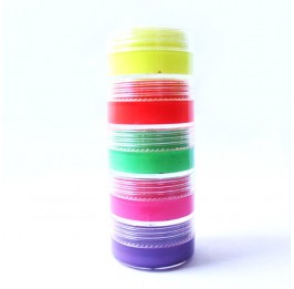 Set Maquillaje 5 colores Fluor 12gr